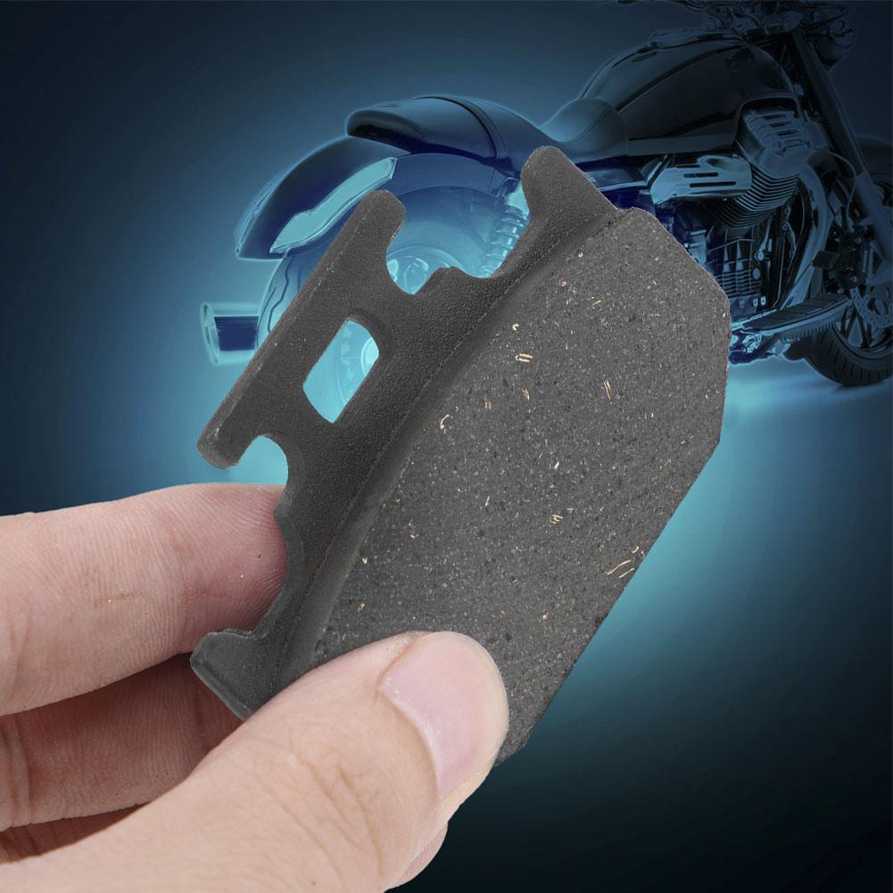 so Front Brake Pads, Motorcycle Brake Pads Set with Exceptional Stopping Power Thermal Stability Replacement for KDX125 DR250 DR350 DT125 TTR250