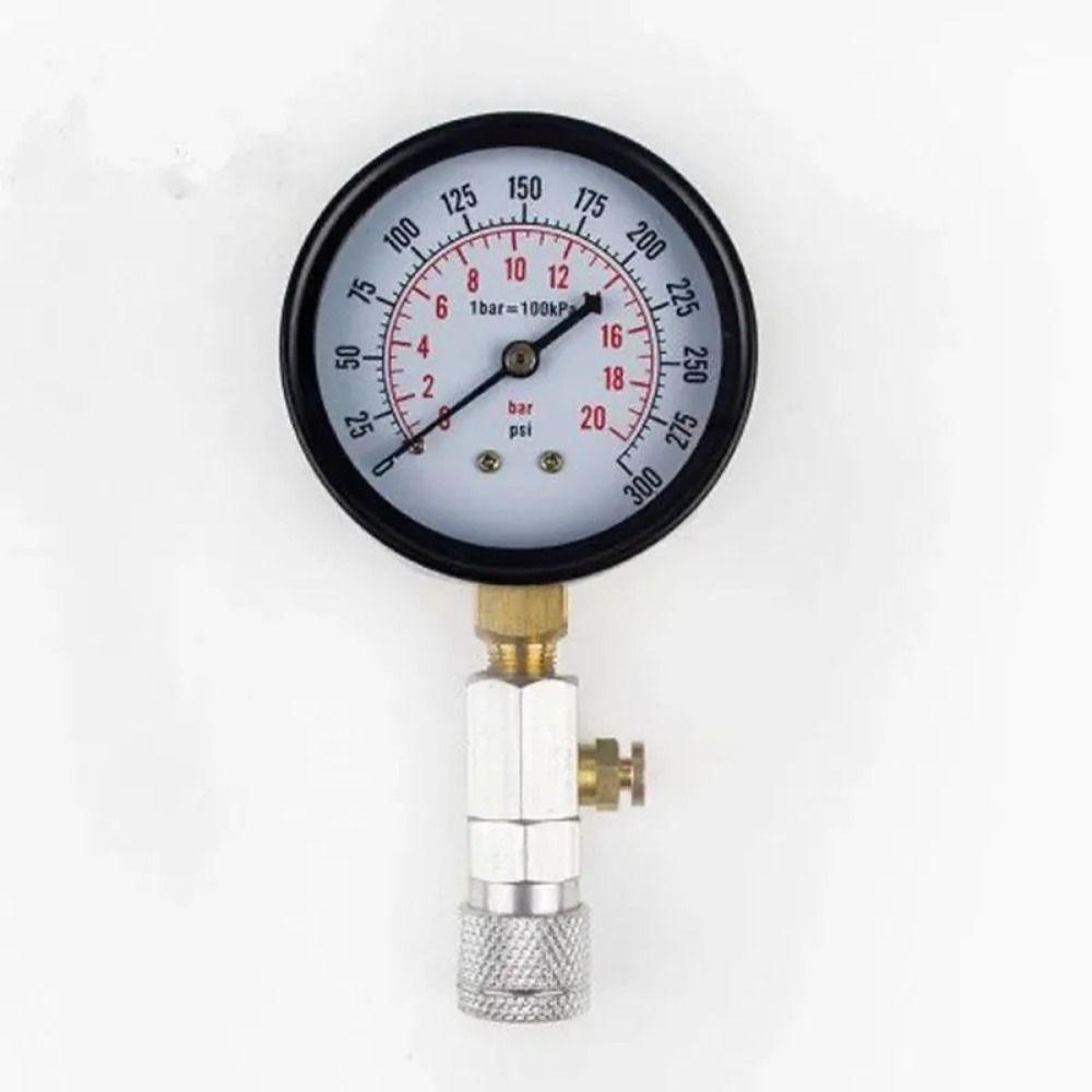 With M10 M12 M14 M16 M18 Car Pressure Gauge Set Professional EngineCompression Meter  Automotive