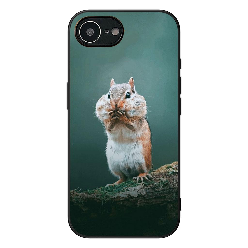 Cover for Apple iPhone 16 15 14 Plus 13 12 Mini 17 Pro Max + ProMax 16E Air Phone Case Sika Deer Squirrel