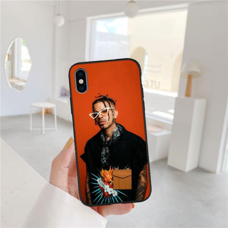 LO83 Rauw Alejandro Soft Shell Phone Case for Samsung Galaxy Note 10 20 S23 S24 S25 Ultra FE Plus Edge Lite A02S A35 A07 A17