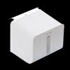 Punch-Free Bathroom Tissue Box with Storage Rack