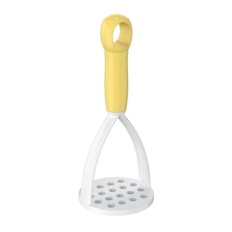 1Pc PP Pressed Potato Masher Ricer Puree Juice Maker Potato Pusher Smooth Mashed Potatoes Crusher Fruit Tools Kitchen Supplies