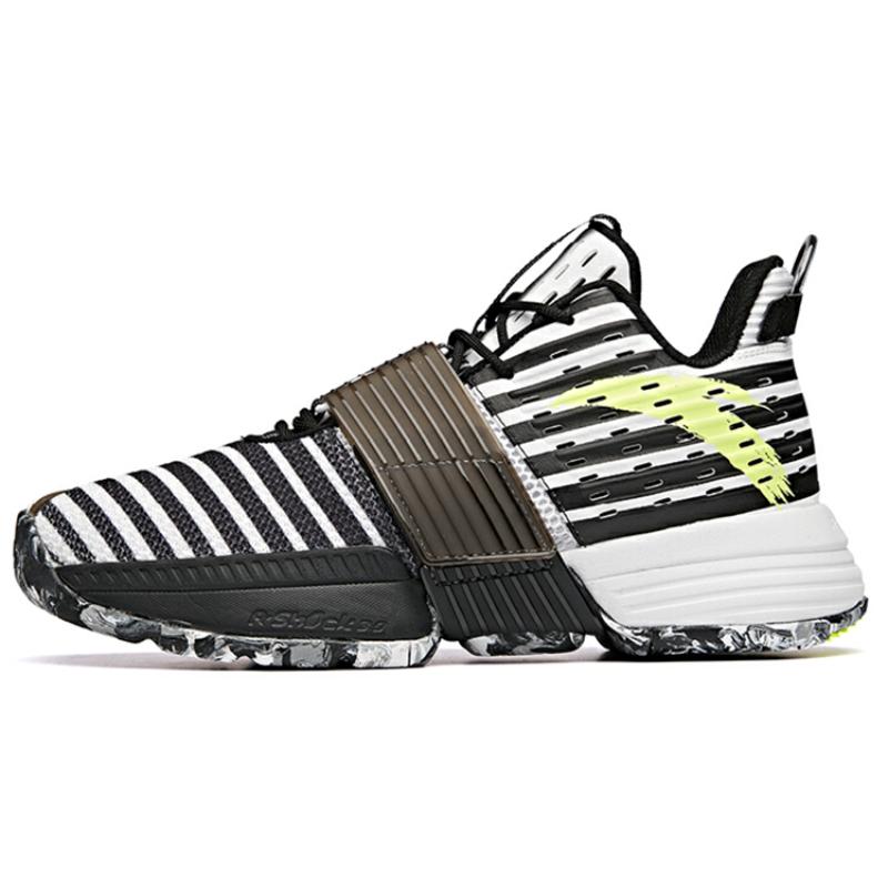 ANTA Sweep  Black White Yellow  Sneakers 44.5