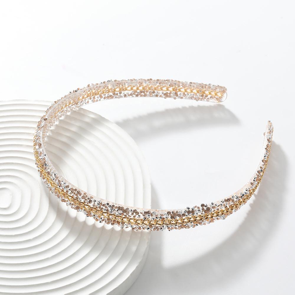 1 ks Temperamentní Módní Čelenka Víla Stisknutí Sponka do Vlasů Jít Ven Mýt Obličej Vlasové Doplňky Pokrývka Hlavy Ženská