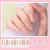 1 Sheet Nail Stickers Nail Strips Self-Adhesive DIY Nail Art Perfect for Nail Enthusiasts and Professional Manicurists