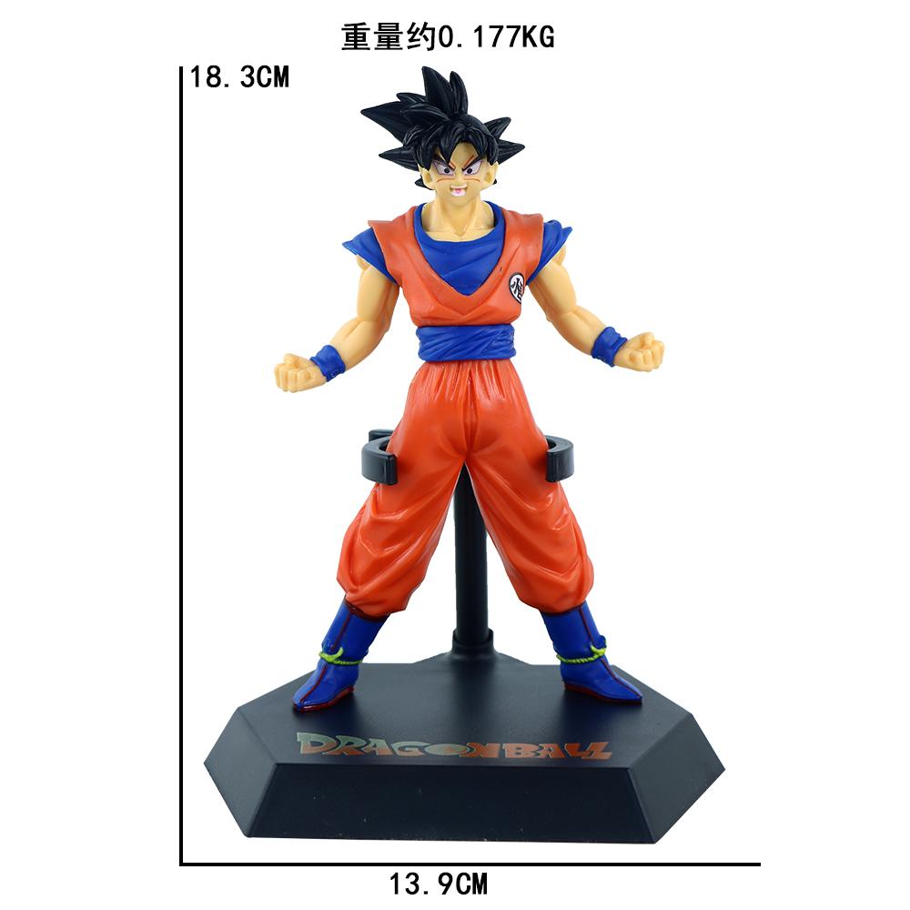 Anime Dragon Ball Z 18-20Cm Super Saiyan Son Goku Broly Vegeta Anime Action Figure Model Gifts Collectible Figurines For Kids