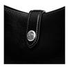 COACH Hadley Wrinkled Patent Leather Crossbody Bags Small Womens Black