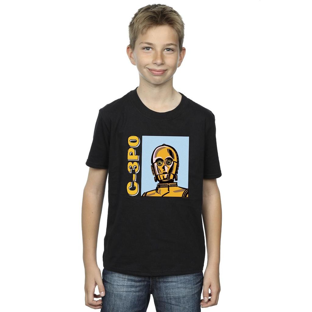 STAR WARS Boys C3PO Line Art T-Shirt