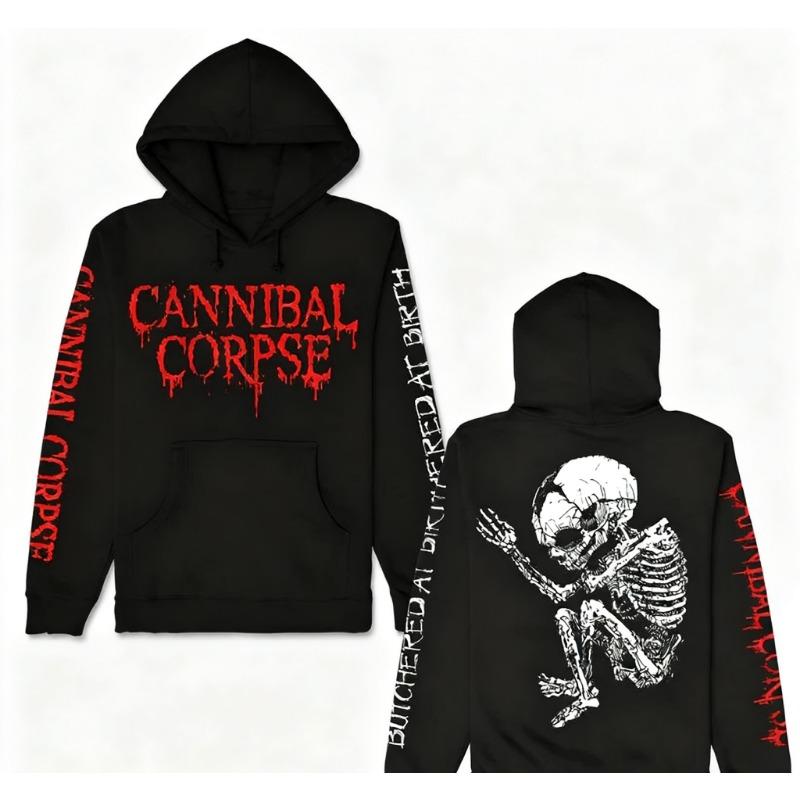 Sudadera con Estampado de Banda de Rock Heavy Metal Estilo Retro Harajuku Casual Hip Hop Top Cuello Redondo Sudaderas de Alta Calidad Ropa Deportiva Streetwear Unisex
