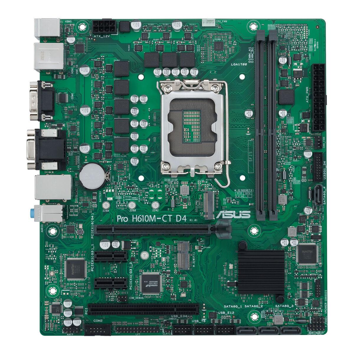 Joom Asus Schwarz Pro H610m-C D4-Csm Motherboard Lga 1700 Black - Bild 8