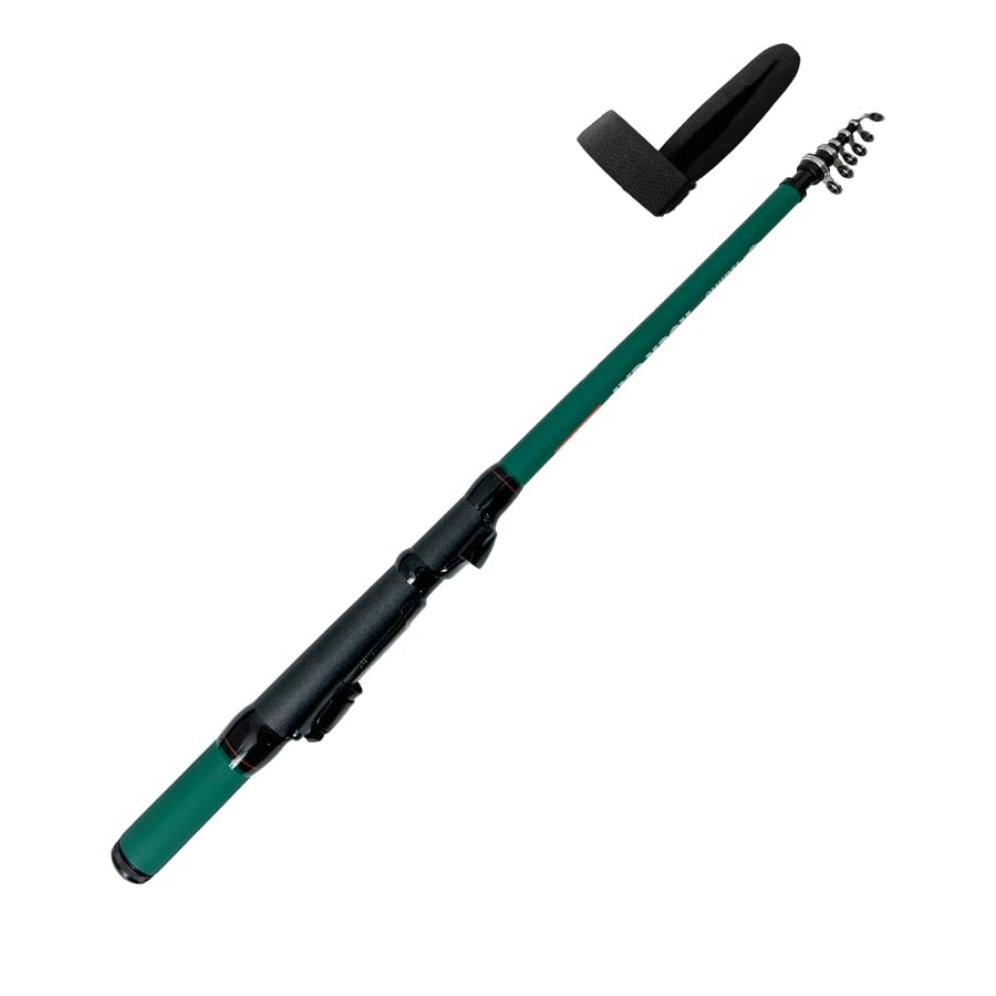 

Tsulino ROCKGAP MOBILE 150 [Компактное удилище/телескопическое удилище для подледной и быстрой рыбалки/для рыбалки с набережной, пирса и волнореза!]