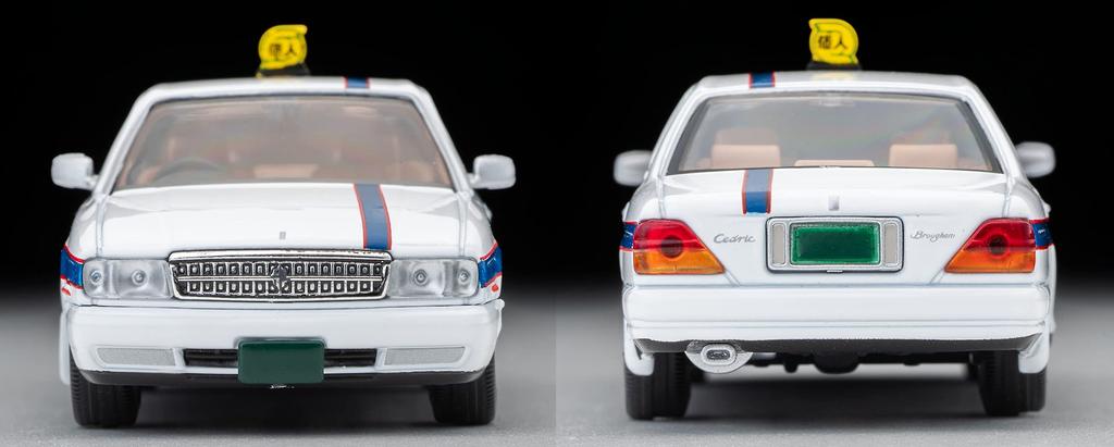TOMYTEC Tomica Limited Vintage Neo 1/64 Scale LV-N290a Nissan Cedric V30E Brougham Private Taxi (Finished Model)