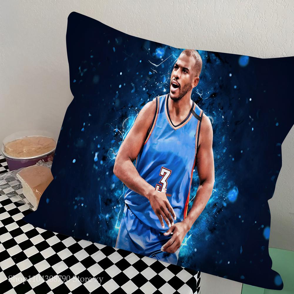 1pc Basketball Star Pillow Bedroom Sofa Leisure Comfort Cushion Car Living Room Home Decoration
