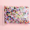 500Pcs Handmade Material 4mm Acrylic Soild Colored Loose Beads For Jewelry Making DIY Crafts Jewelry Accessories