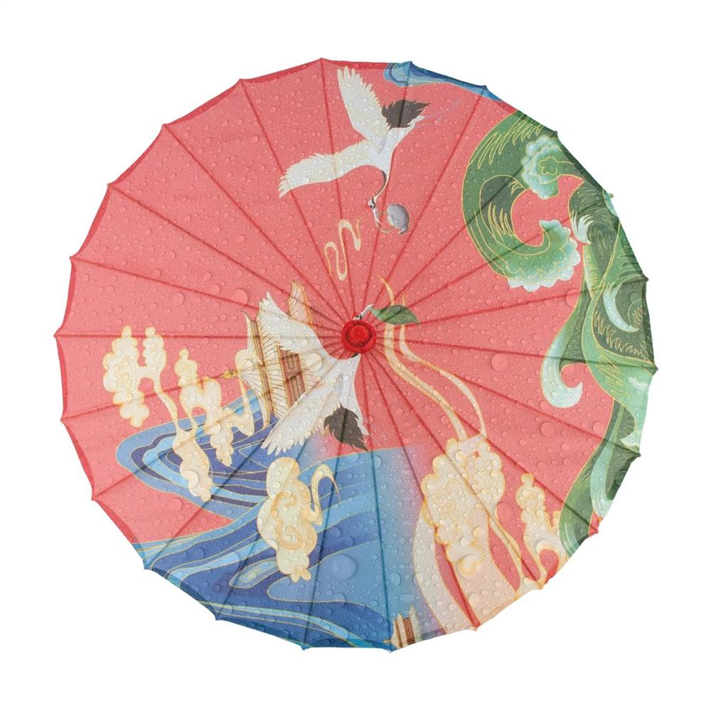 Decorative Umbrella Asian Classical Silk Elegant Chinese Cosplay Decoration Parasol Art for Birthday Parties Photography