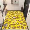 Cartoon M-Monkichis Cool Floor Mat Retro Multiple Choice Living Room Kitchen Rug Non-Slip Modern Home Decor