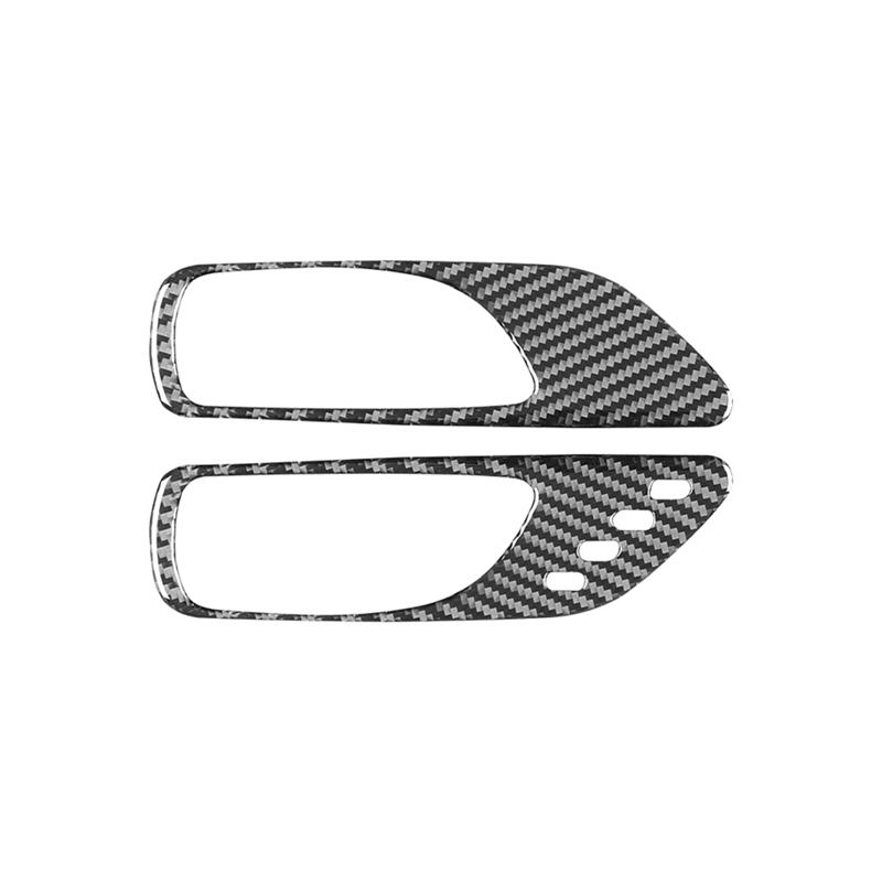 

Carbon Fiber Trim Accessories For Lexus RC RC300 RC350 RC200T 2015- Inner Door Handle Cover Carbon Fiber Pattern