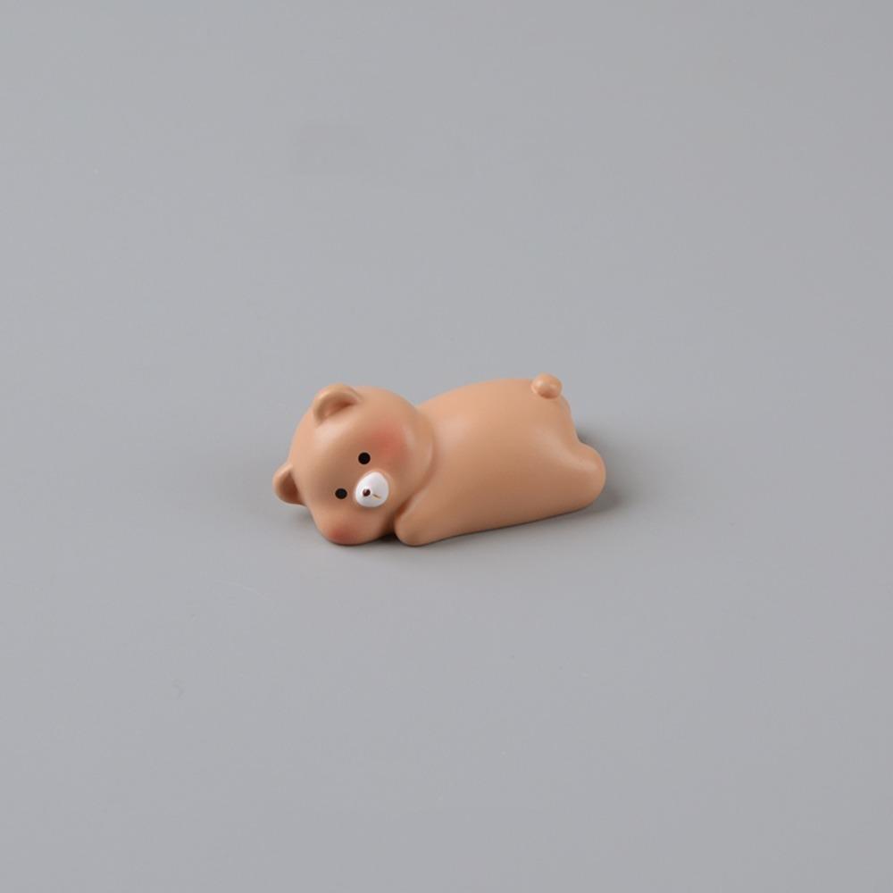 

Края рабочего стола Декор монитора компьютера Миниатюрные фигурки собаки кошки Центральная консоль Style 5