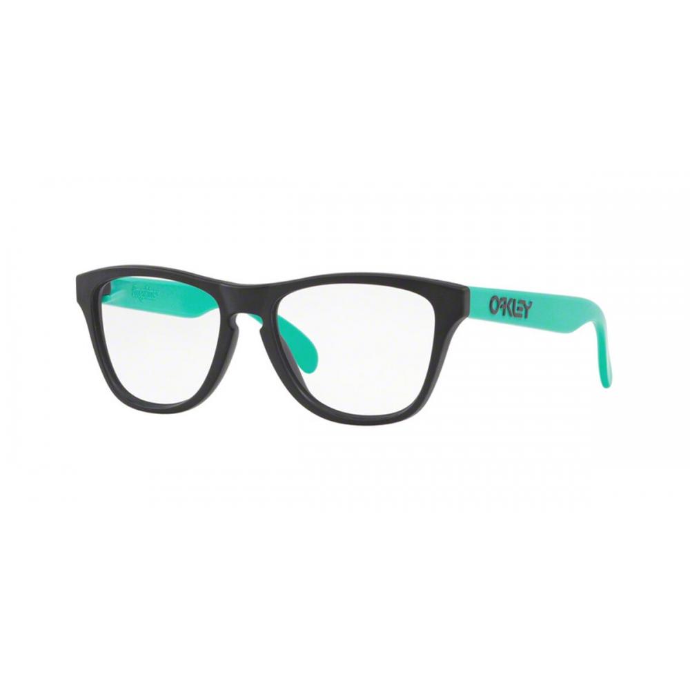 

Oakley Kids Eyeglasses Frogskins Xs Youth Fit 800901 Satin Black/46-15-124