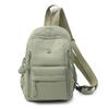 Schoolbag1011 new multi-function multi-pocket fashion versatile backpack breast bag casual messenger bag light travel backpack