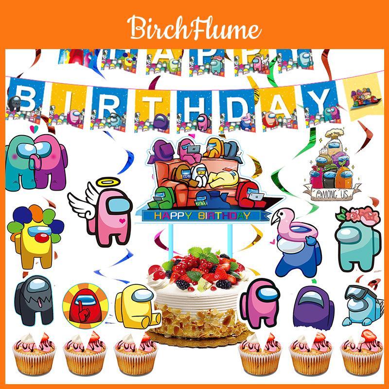 Tra Festa Noi Set Completo Decorazioni Forniture Striscione Topper Cupcake Spazio Alieni