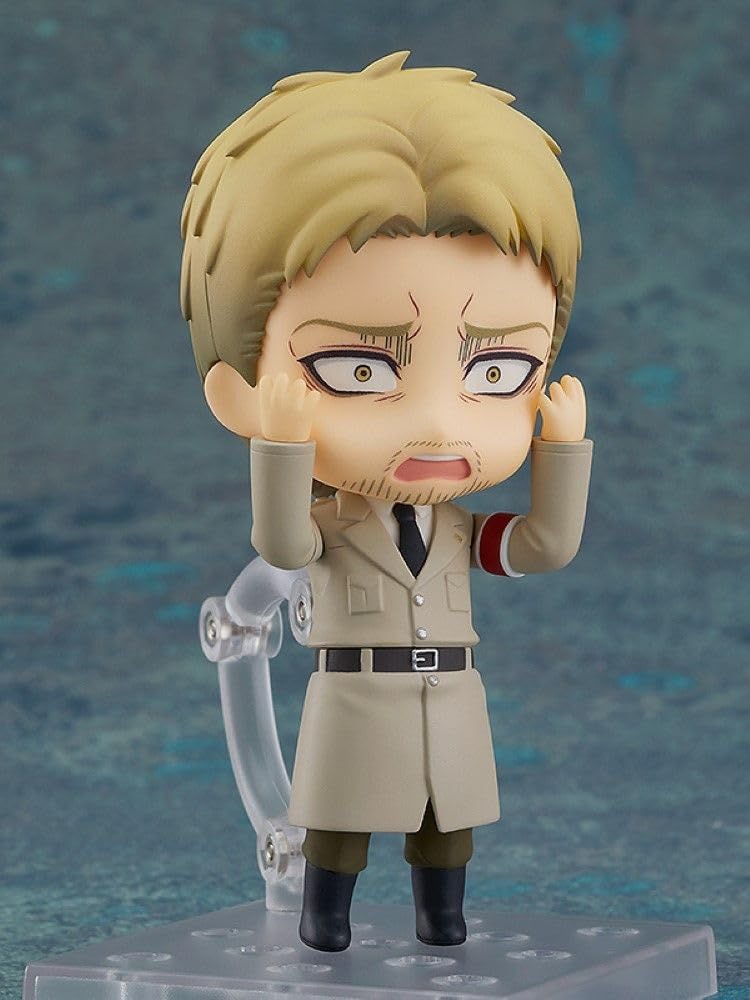 Good Smile Company SMILE Nendoroid Útok na Titány Reiner Braun Malovaná pohyblivá figurka (DOBRÁ SPOLEČNOST) ABS&PVC bez vodního kamene