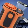 Clip Belt Fan Strong Wind 1000mAh Battery USB Charging Lightweight Portable Waist Fan for Working Hiking Fishing
