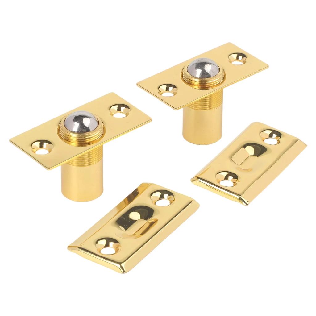 Private Spaces Silver Door Copper Bead Brass Door Bead Adjustable Tension Easy Installation Secure Door Solution