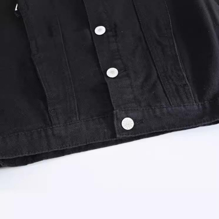 Gilet in Denim alla Moda da Uomo per Primavera, Estate e Autunno Gilet Casual Nero Cool da Uomo Gilet Giubbotto Giovanile