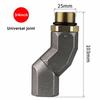 360 Degree Rotatable Universal Joint 1 Inch Fuel Gun Joint  3/4'' Nozzle Joint Head Connector OPW 3/4 Inch Oil Gun Rubber Tube
