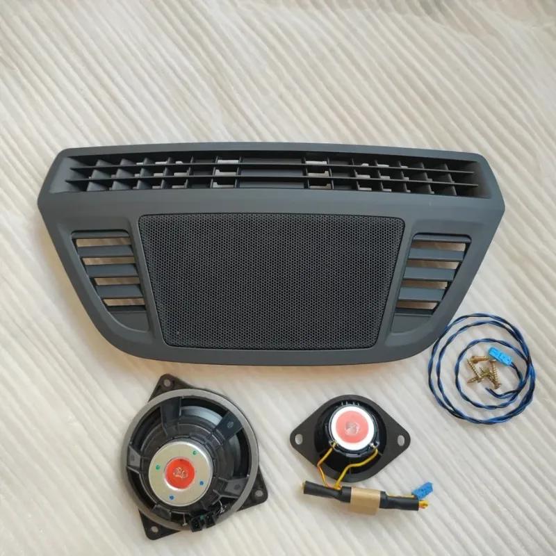 High Quality For BMW F48 X1 Series Car Dashboard Speaker Cover Tweeter Audio Loudspeaker Center Midrange 4 Inch Horn Replacement