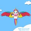 Cartoon Child Dynamic Kite Toy Cartoon Phoenix Butterfly Airplane Eagle Kite Kids Handheld Fishing Rod Kite Outdoor Sport Toys