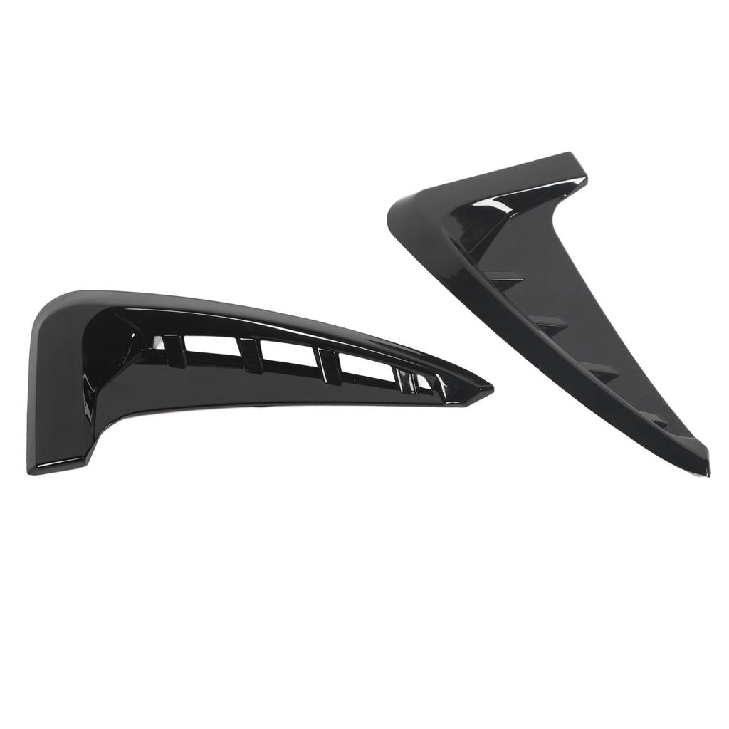 2PCS Car Front Side Vent Cover Decorative Gills Side Wing Vent Trim for X5 F15 M Sport 2014 to 2018
