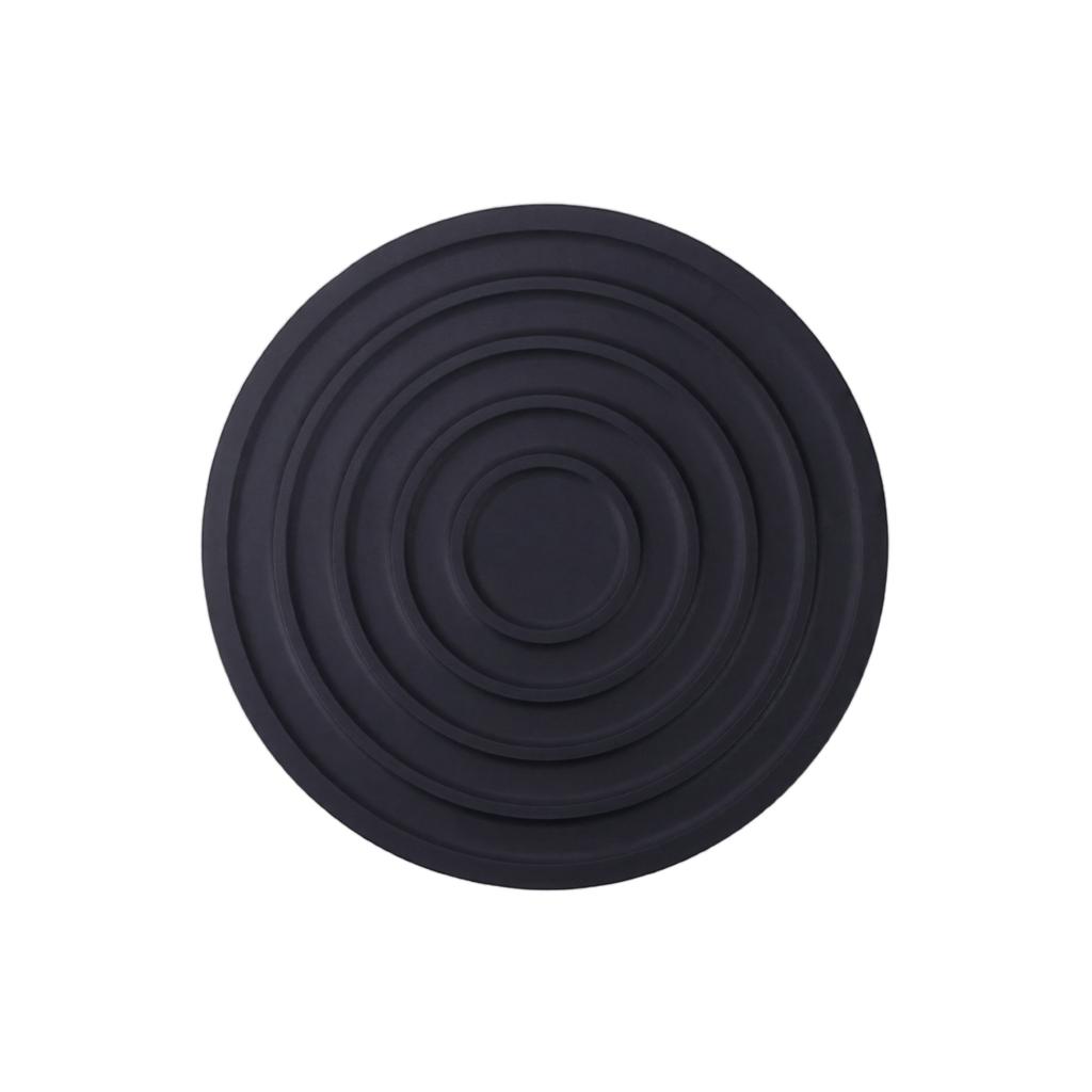 Round Silicone Trivet, Heat Non- Thick Placemat for Hot Dishes and Dining Table