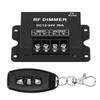 Jeffergarden LED Dimmer, PWM Digital Control, with RF Remote Control, Stepless Dimming, 30m Operating Range, for LED Strip Lights and Spotlights,