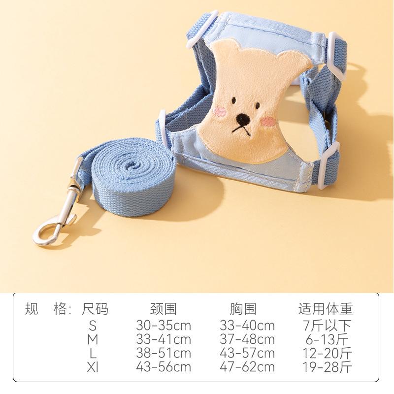 

Поводок для питомца, жилетный тип, защита от побега, поводок для кошки для прогулок, поводок для собаки, шлейка для кошки, цепь, нагрудная шлейка для выгула собаки XL (refer to the size chart of the option map)