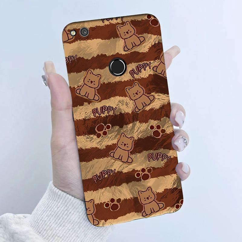 For Huawei P8 Lite 2017 GR3 2017 Case Honor 8 Lite Soft TPU Silicone Cover Cute Cartoon Panda Phone Case PRA-LX1 LX3 Coque Funda