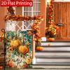 2D Flat - 2D Flat Happy Thanksgiving Autumn Maple Leaf Pumpkin Garden Flag 1-28X40 Inch Outdoor Garden Flag Double-Sided Home Decoration Courtyard Dec