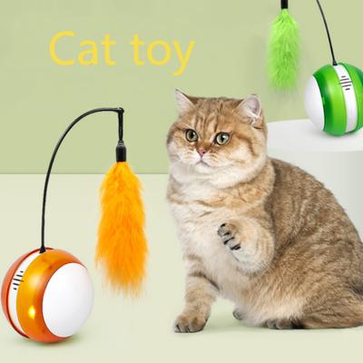 Elektrická miska na kuličky pro kočky Elektrická hračka pro kočky pro kočky Měkké koule s kuličkovým peřím Hůl pro kočky Hračky pro kočky Hračka pro kočky pro kočky Hračka pro kočky Produkty Věci