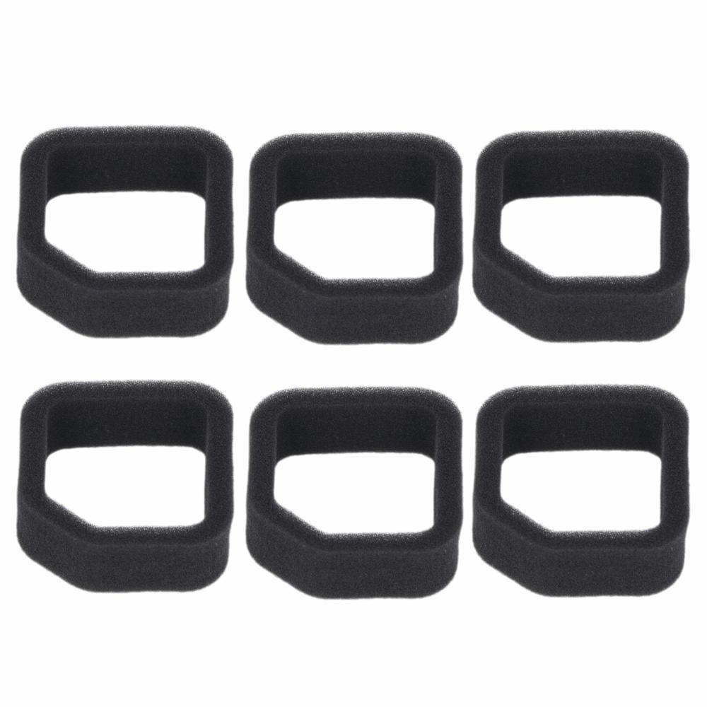 6PCS Cotton Trimmer Air Filter Replacement Air Filter for Ryobi RY251PH RY254BC  RY25AXB