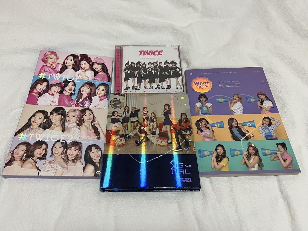 

[USED] TWICE 5-album set