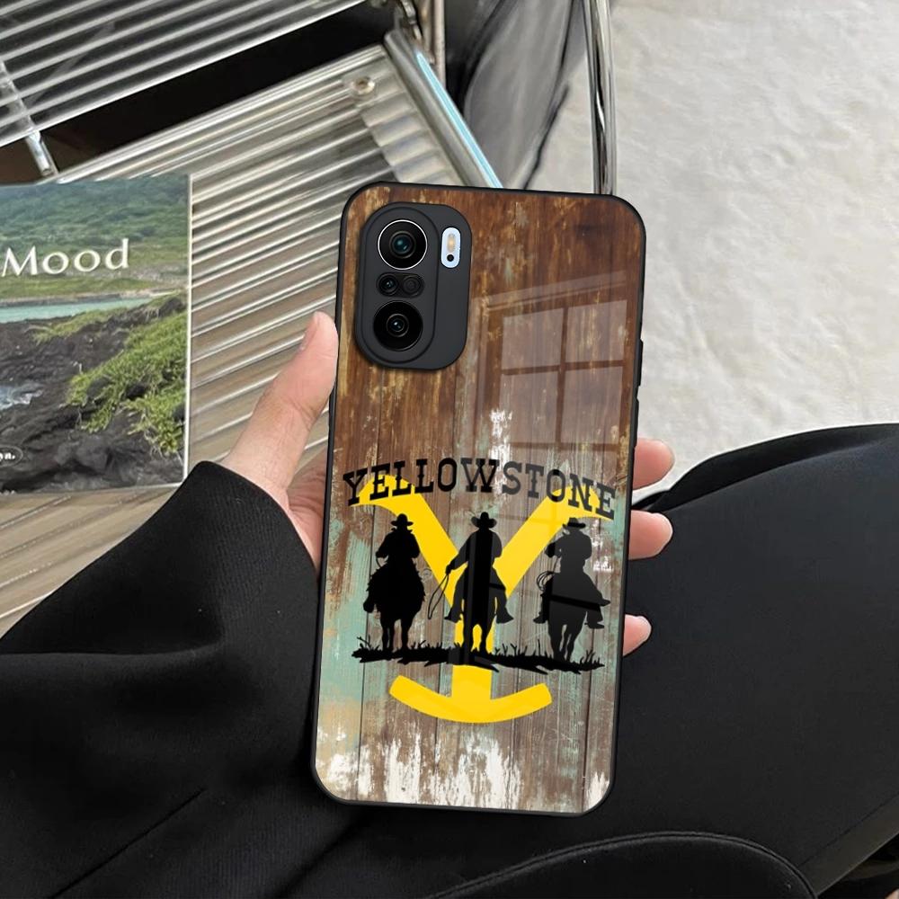 Yellowstone TV Series Phone Case for Xiaomi Redmi Note 14 13 12 11 Ultra Pro Lite 5G toughened glass Cover