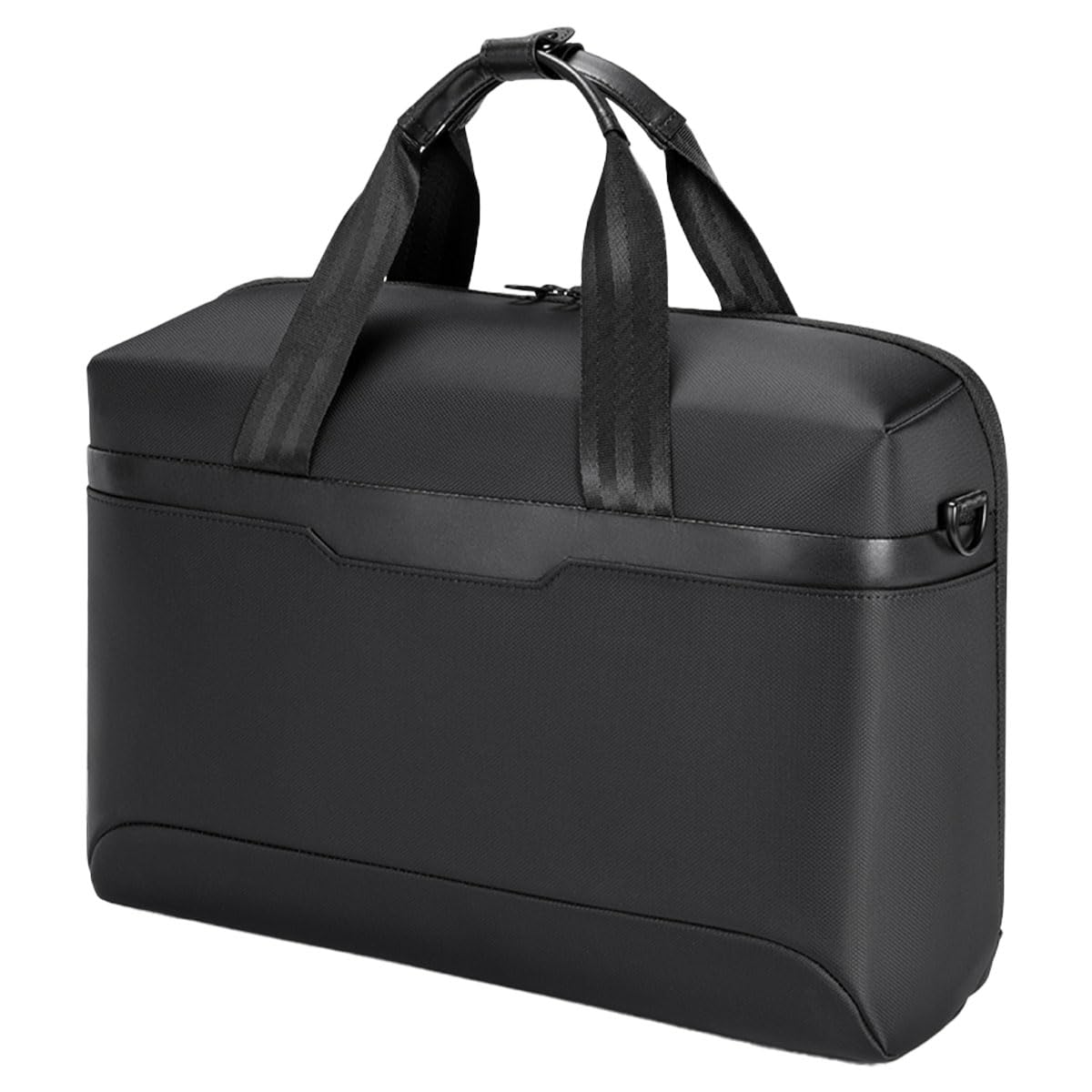 

Деловая сумка Портфель Легкая 2-сторонняя Сумка через плечо Сумка для компьютера Дюймовый ПК A4 Большая вместимость Устойчивая Сумка для деловой поездки Поездки на работу Широко открывающаяся чёрный