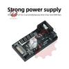 6-Channel PWM Fan Controller 12V 5A with Digital Display Temperature Control SATA Power Connector for PC Cooling