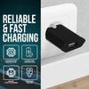 1-5Pcs Black Universal 5W EU Plug Travel USB Wall Charger 5V/1A Rapid Charging For iPhone 7 8 Plus Redmi Phone AC Adapter