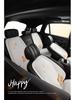 Universal Bieye Bear Cartoon Car Seat Cushion, Cotton & Linen, for All Seasons - Fits Buick Verano, Blue 6 Regal