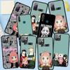 Phone Case for Samsung Galaxy S25 S23 S22 S24 Ultra FE S8 A05 A06 A15 A16 A36 A37 A35 A54 A55 A56 A57 A25 A26 A53 Anime Spy X Family Anya Forger Cover