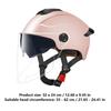 Large Motorcycle Helmet Open Face Motorcycle Helmet Protective Gear Double Visor Breathable Headgear For Street Motorbike