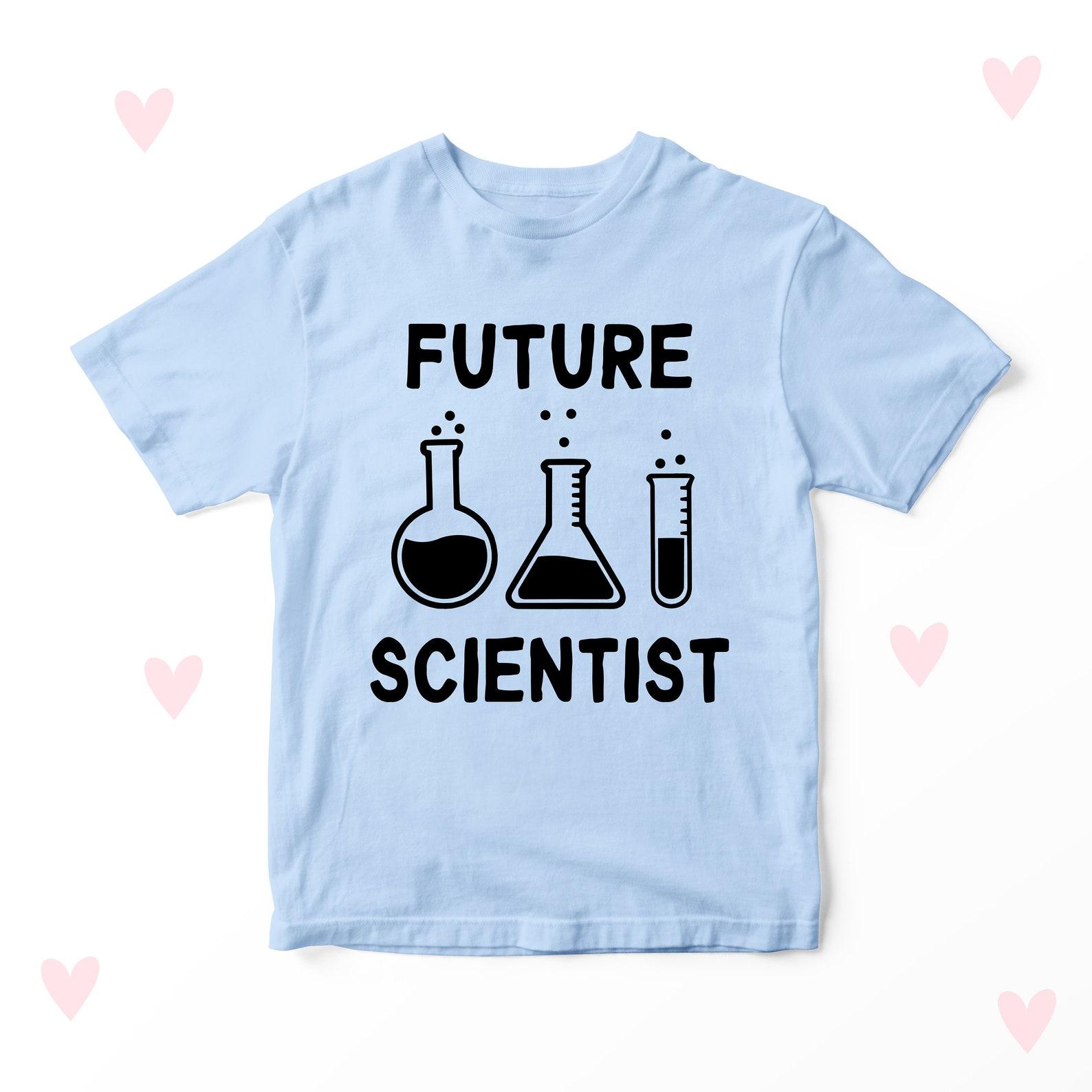 Future Scientist Kids T-shirt Boys Girls Clothing Future Job Mini Me Gifts 160