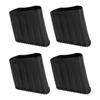 2/4Pc Rubber Step Ladder Feet Covers Non-Skid Ladder Pads Rubber Foot Pad Insulating Foot Sleeve Home Versatile Ladder Leg Cover